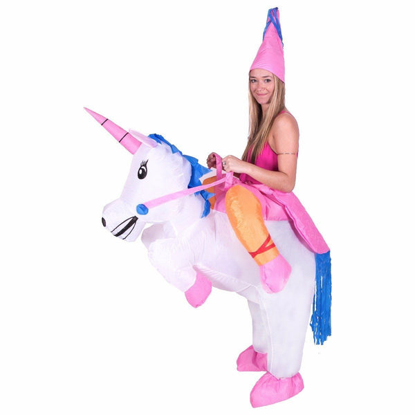 Inflatable Ride on Unicorn Costume