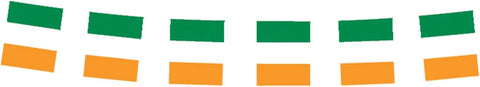 Irish Flag Bunting 7m