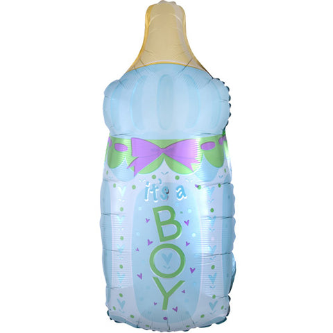 31 inch It's a Boy Bottle Supershape Balloon