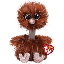 Orson Brown Ostrich Beanie Boo