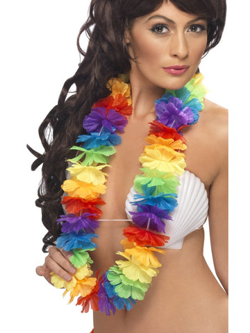 Rainbow Hawaiian Garland