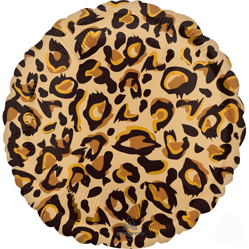 18 Inch Animalz Leopard Print Foil Balloon