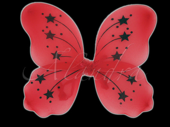 Large Red Star Fairy Wings