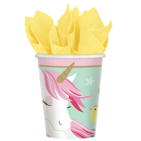 Magical Unicorn 9oz Paper Cups (8pk)