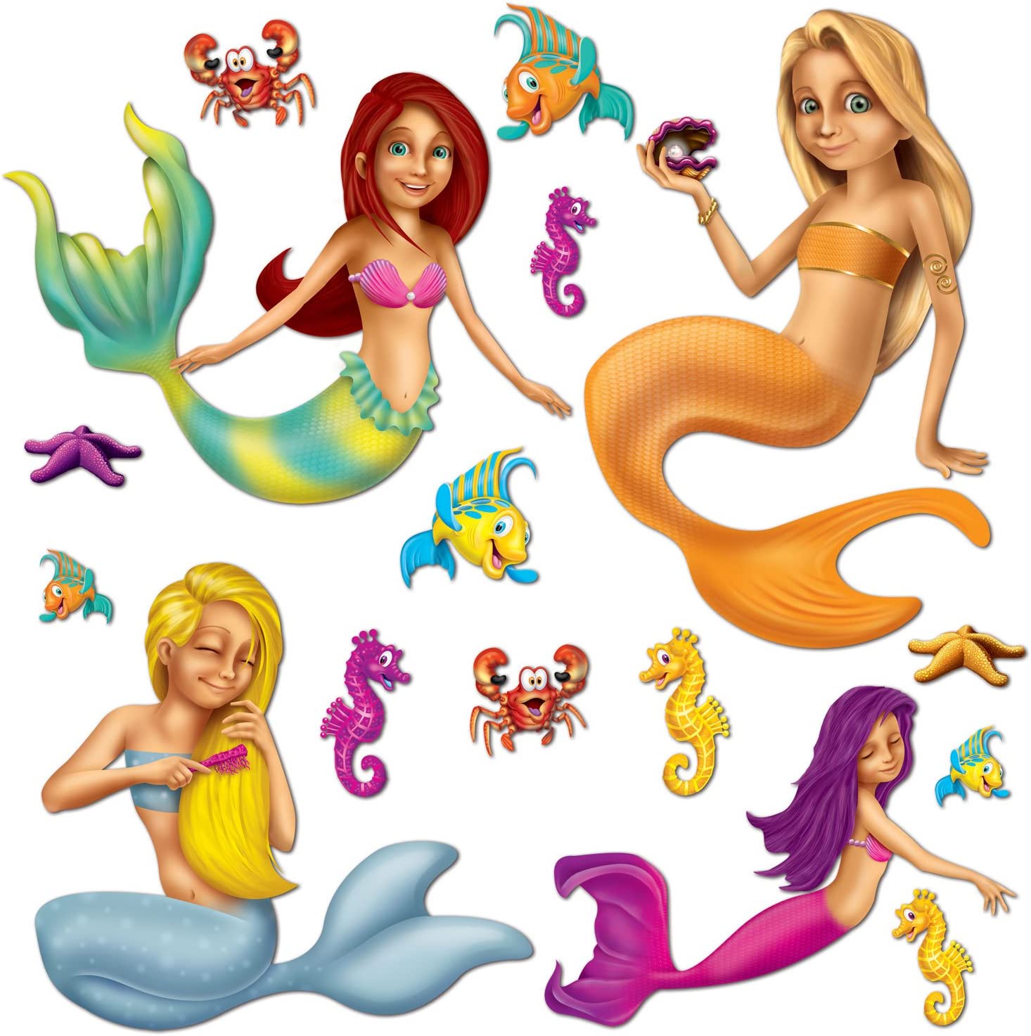 Mermaid Vinyl Wall Decoration