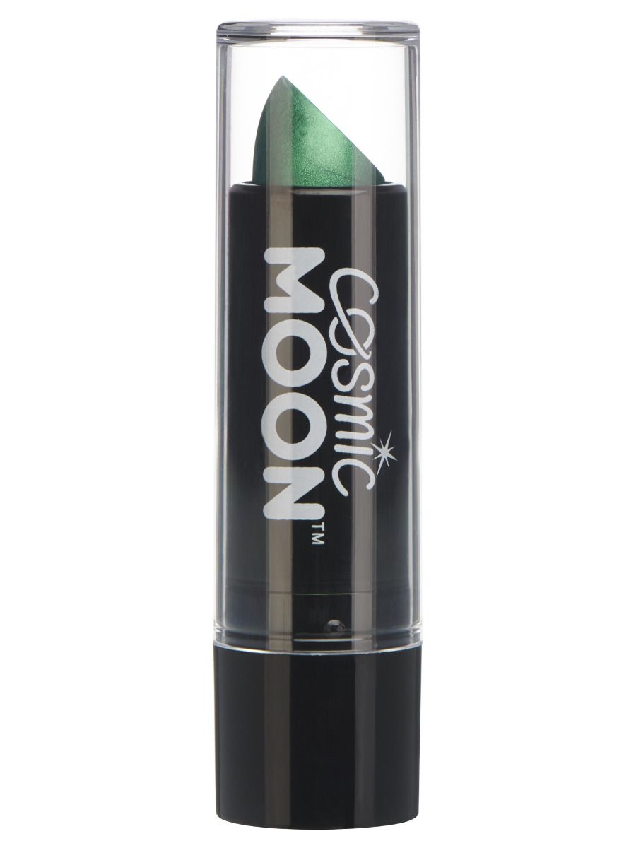 Cosmic Moon Metallic Green Lipstick