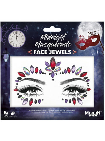 Midnight Masquerade Face Jewels