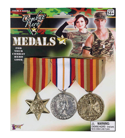 Three Set Military Medals