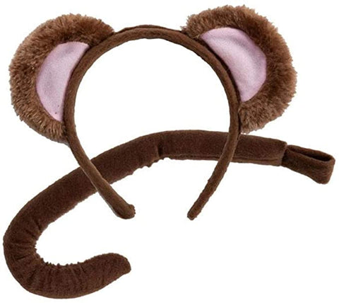 Monkey Ears & Tail Set