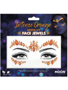 Moon Glow Intense Orange Face Jewels