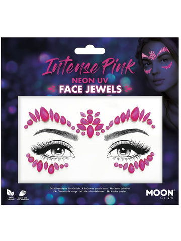 Moon Glow Intense Pink Face Jewels