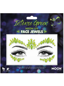 Moon Glow Intense Green Face Jewels