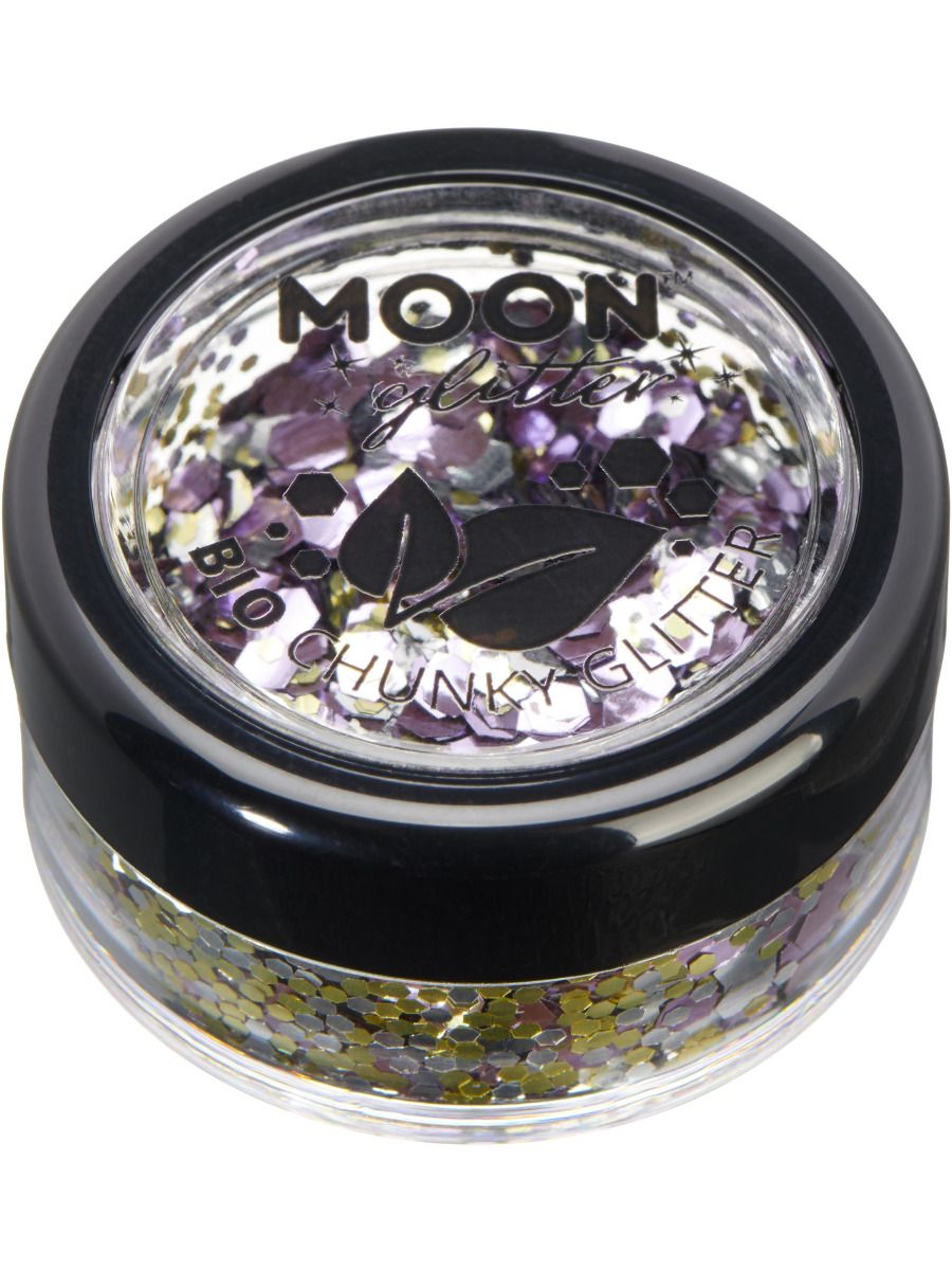 Moon Glitter Biodegradable Champagne Chunky Glitter