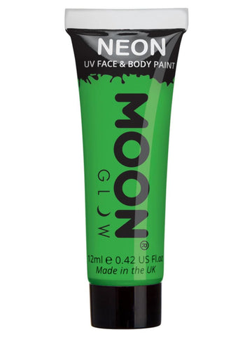 Moon Glow Intense Neon Green UV Face & Body Paint