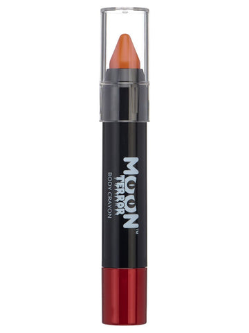 Moon Terror Orange Halloween Body Crayon