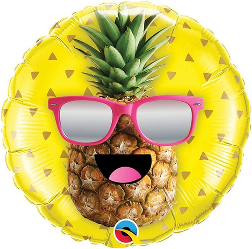 18 Inch Mr Cool Pineapple Foil Balloon