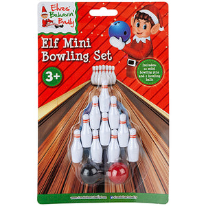 Elves Behavin' Badly Ten Pin Bowling Set