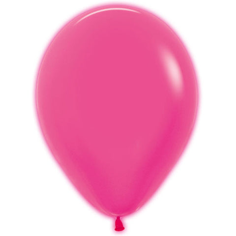 Neon Magenta Latex Balloons