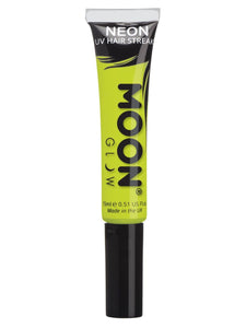 Moon Glow Neon Yellow UV Hair Streaks