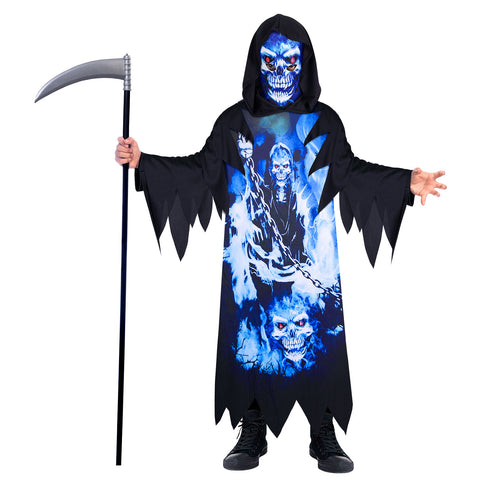 Sustainable Neon Reaper Costume