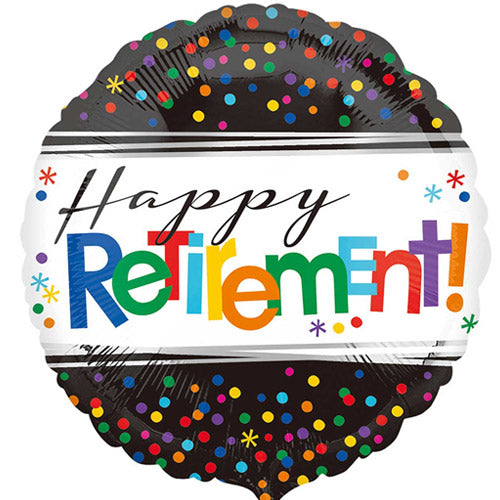 18 inch Officially Retired Foil Balloon