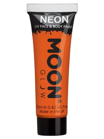 Moon Glow Intense Neon Orange UV Face Paint