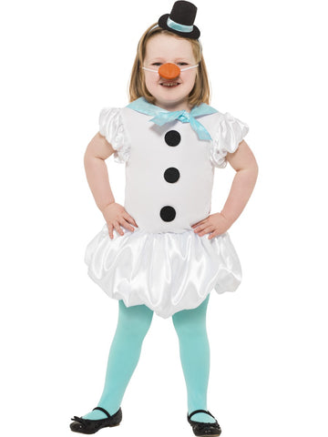 Puffball Snowgirl Costume