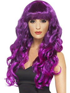 Purple Siren Wig