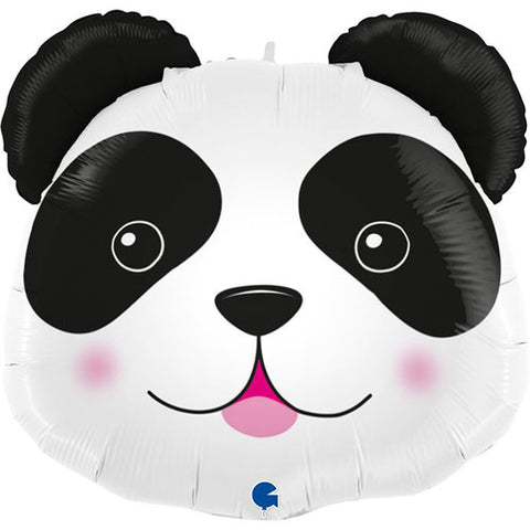29 Inch Panda Head Supershape Foil Balloon
