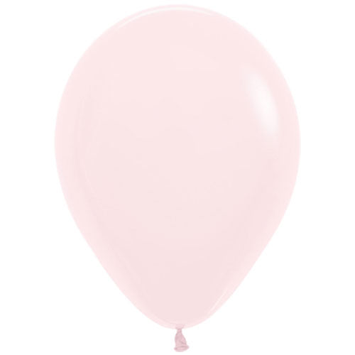 Pastel Matte Pink Latex Balloons