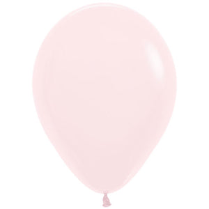 Pastel Matte Pink Latex Balloons