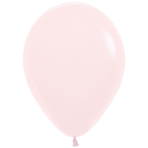 Pastel Matte Pink Latex Balloons