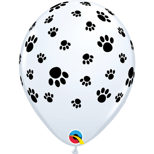 Paw Print Latex Balloons (6pk)