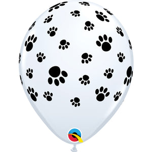 Paw Print Latex Balloons (6pk)