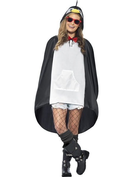 Unisex Penguin Party Poncho