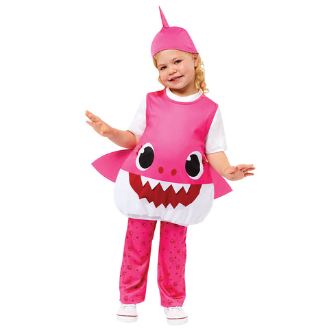 Pink Baby Shark Mummy Costume