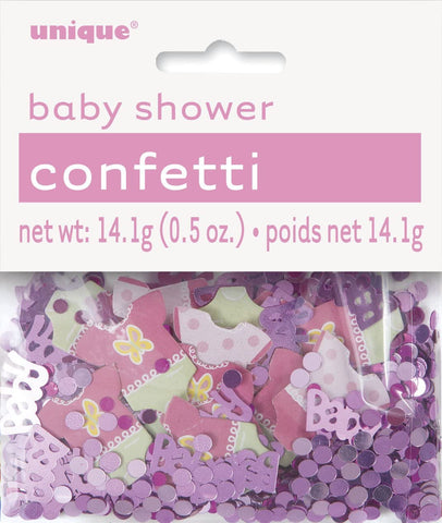 Pink Baby Girl Table Confetti