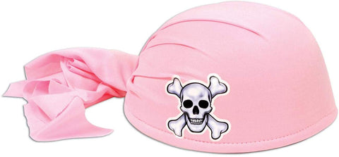 Pink Pirate Scarf Hat