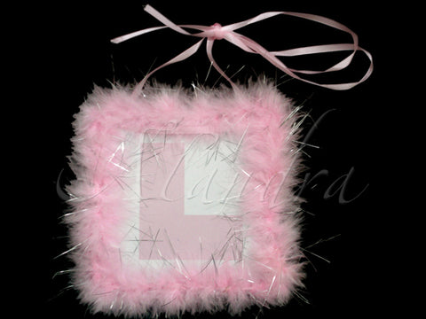 Pink Fluffy L-Plate