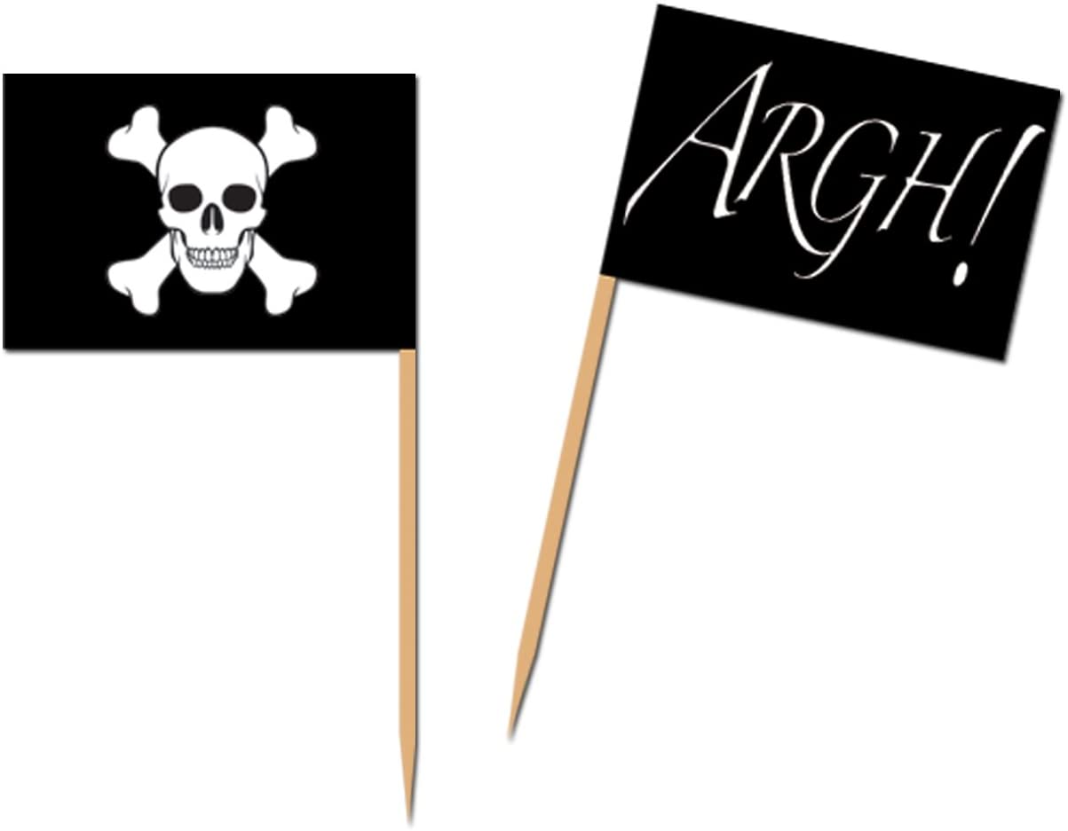 Pirate Flag Picks (50pk)