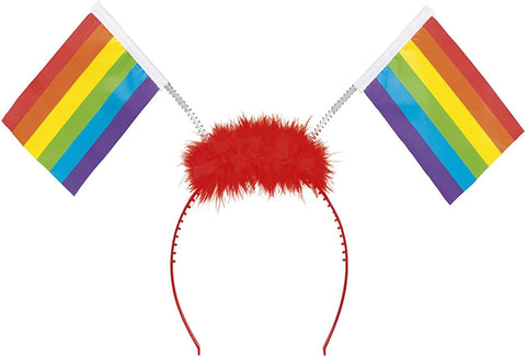 Fluffy Pride Flag Boppers