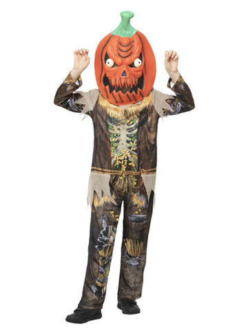 Pumpkin Scarecrow Reaper Costume