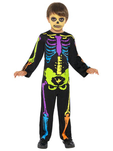 Punky Neon Skeleton Costume