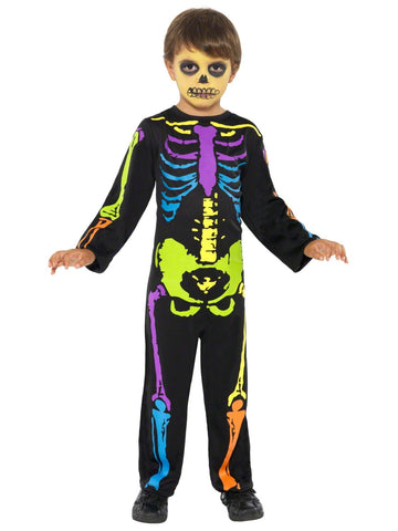 Punky Neon Skeleton Costume