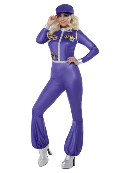 Purple 1970s Dancing Queen Costume