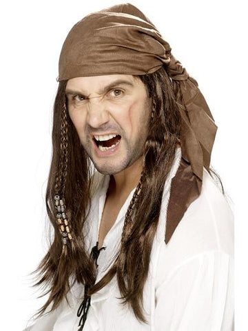 Buccaneer Pirate Wig