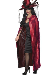 Deluxe Red Witches' Cape
