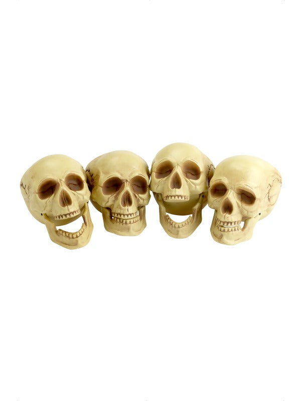 4 Skull Heads