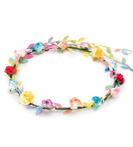 Multicoloured Rainbow Flower Garland