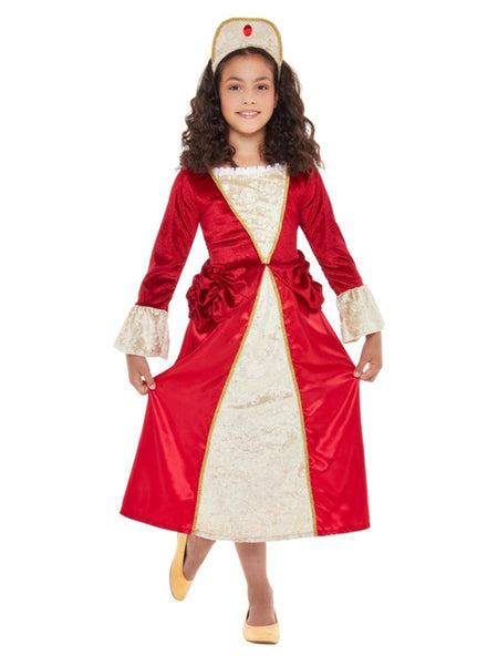 Red Tudor Princess Costume